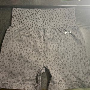 AYBL speckled workout shorts